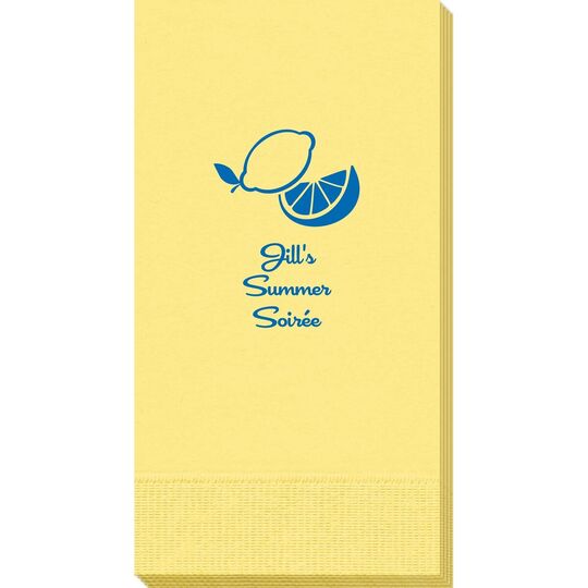 Lemon Guest Towels